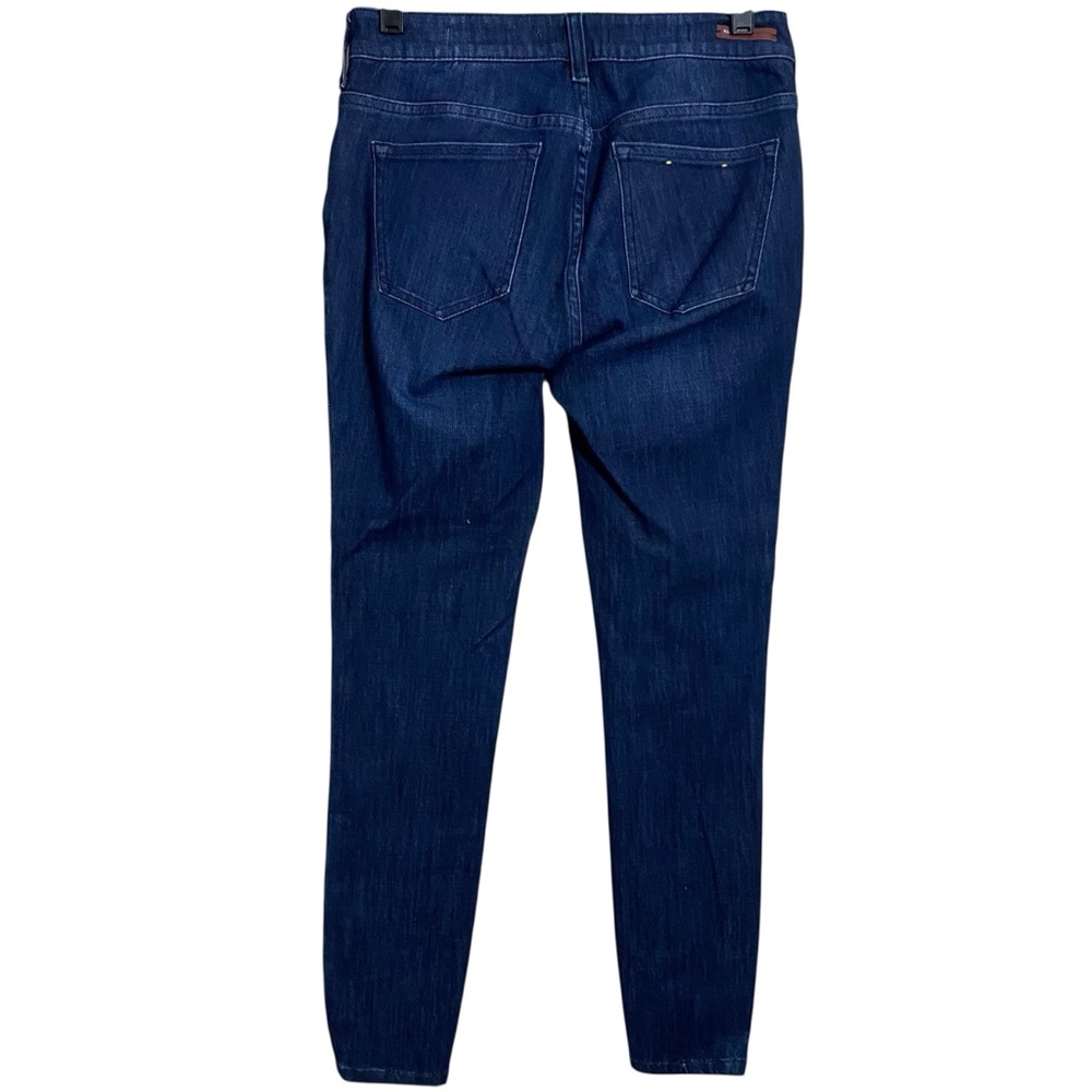 Anthropologie Pilcro and the Letterpress Dark Wash High Rise Denim Legging Sz 27 - Picture 3 of 8